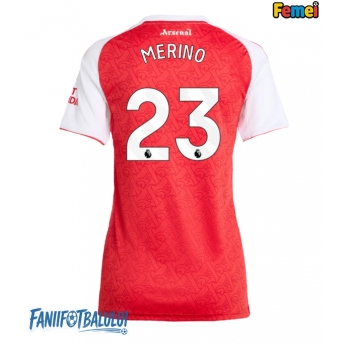 Arsenal Mikel Merino #23 Tricou Fotbal Replică 2025-26 Femei Acasa